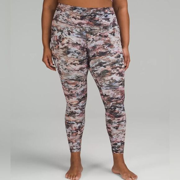 NWT Lululemon Align HR Pant 28" in Future Utopia Multi - Picture 3 of 11